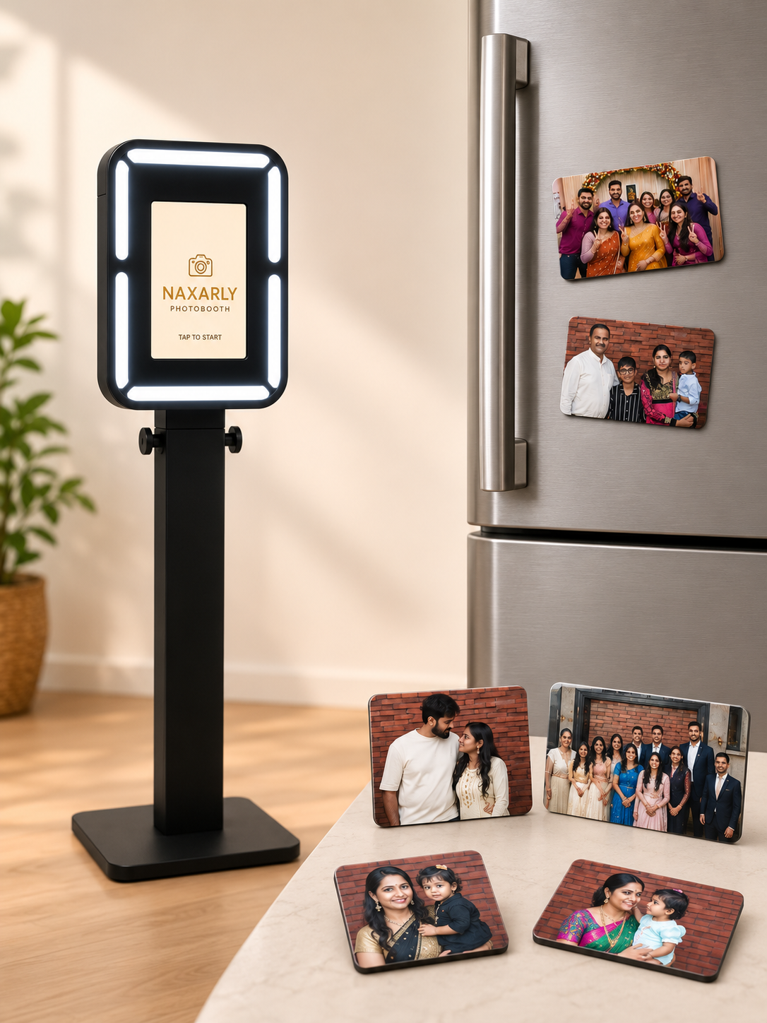 AI Photobooth – Fridge Magnet Booking Advance